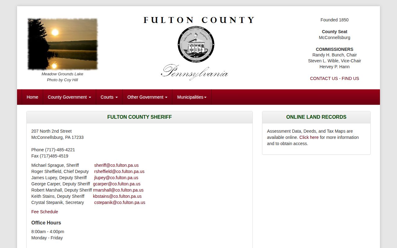 Fulton County Sheriff navigation without a 24-hour inmate release feed